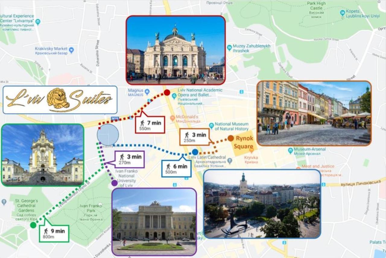 Lviv Suites At Shopena St. 4 Bagian luar foto